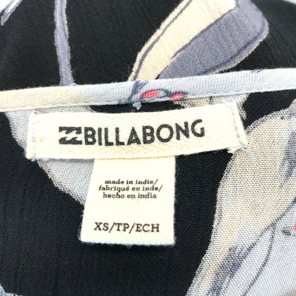 Billabong Just Like You Floral Tunic Dress XS - Picture 6 of 7